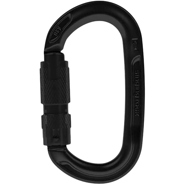 Карабін Singing Rock Oxy Screw Black