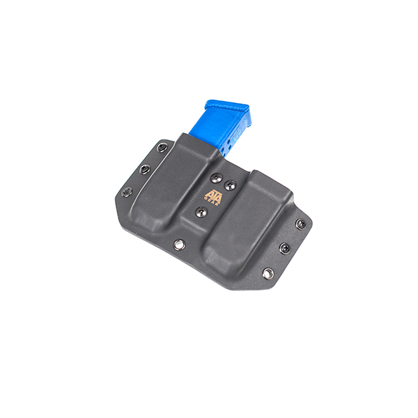 Паучер ATA Gear Double Pouch ver.1 Glock-17/22/47 Black. Фото 2