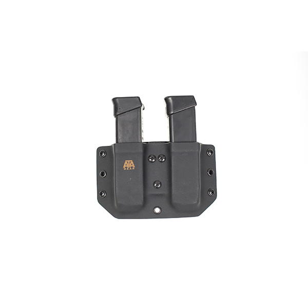 Паучер ATA Gear Double Pouch ver.1 Glock-17/22/47 Black. Фото 5
