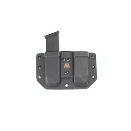 Паучер ATA Gear Double Pouch ver.1 Glock-17/22/47 Black. Фото 6