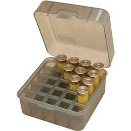 Коробка MTM Dual Gauge Shotshell Case універсальна на 25 патронів 12/16/20 кал димчаста