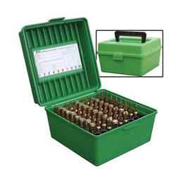 Коробка MTM R-100 на 100 патронів карабін Green 