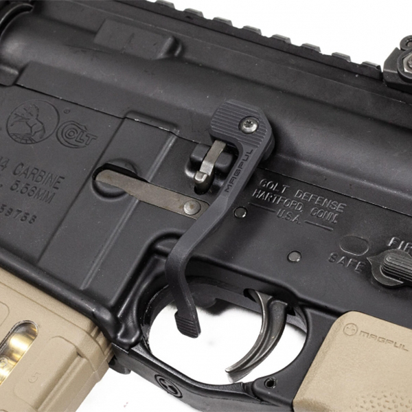 Важіль управління затворною затримкою Magpul B. A. D. Lever подовжений. Фото 4