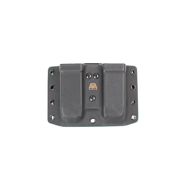 Паучер ATA Gear Double Pouch ver.2 Glock-17/22/47 Black. Фото 13