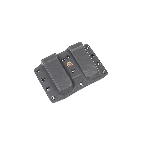 Паучер ATA Gear Double Pouch ver.2 Glock-17/22/47 Black. Фото 15