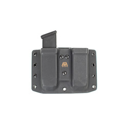 Паучер ATA Gear Double Pouch ver.2 Glock-17/22/47 Black. Фото 6