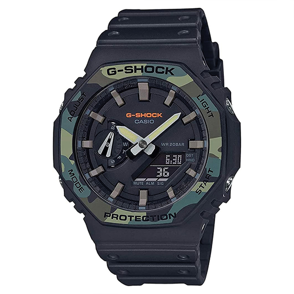 Годинник Casio G-Shock GA-2100SU-1ADR Black/Camo