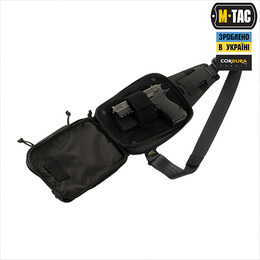 M-Tac сумка Sling Pistol Bag Elite Hex Black. Фото 3