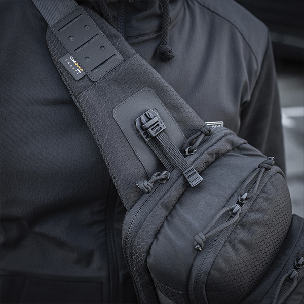 M-Tac сумка Cross Bag Slim Elite Hex Black. Фото 5