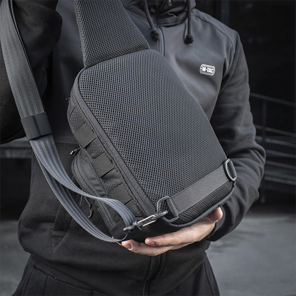 M-Tac сумка Cross Bag Slim Elite Hex Black. Фото 7
