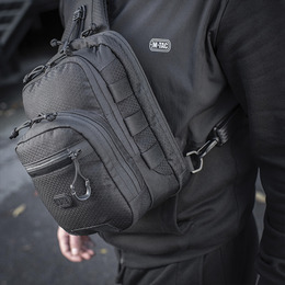 M-Tac сумка Cross Bag Slim Elite Hex Black. Фото 6