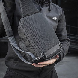 M-Tac сумка Cross Bag Slim Elite Hex Black. Фото 7
