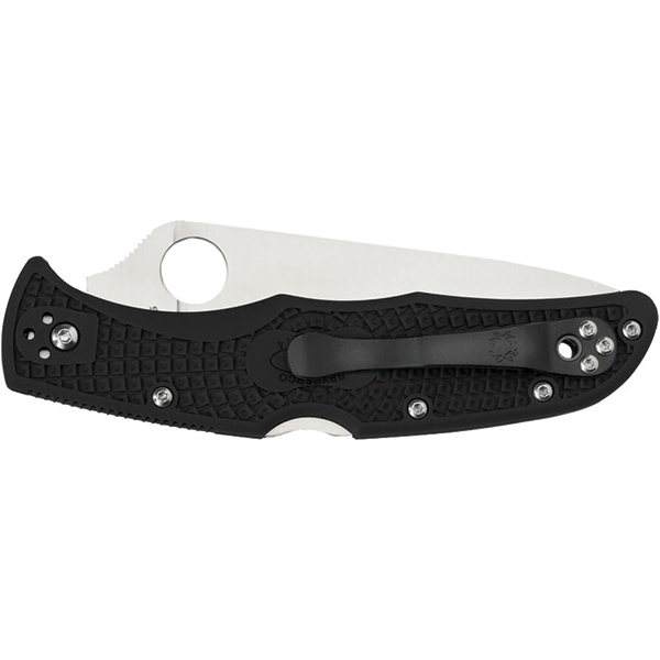 Ніж Spyderco Endura4 Black FRN flat ground. Фото 2