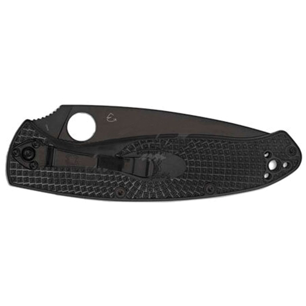 Ніж Spyderco Resilience Black Blade. Фото 2