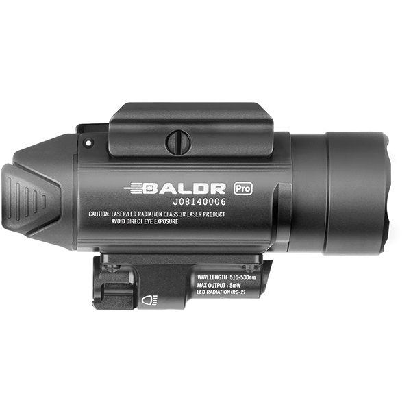 Ліхтар з ЛЦВ Olight Baldr Pro Black Green laser. Фото 6