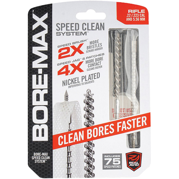Набір для чищення Real Avid Bore-Max Speed Clean кал .22/.223/.5.56. 8/32 M