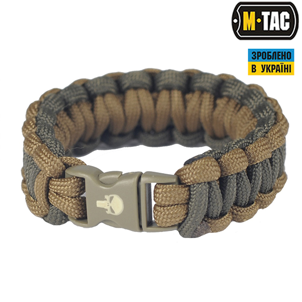 M-Tac браслет паракорд Каратель олива/хакі