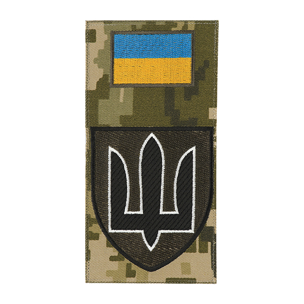 Шеврон-заглушка Генеральний штаб ЗСУ MM14