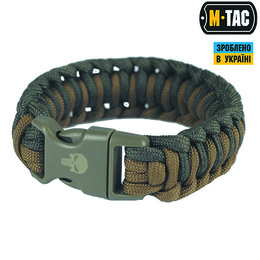 M-Tac браслет паракорд Каратель 2 олива/хакі