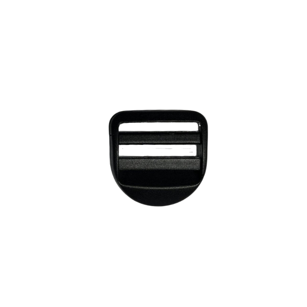 Пряжка трищілинна нейлон Black ASN/40/N