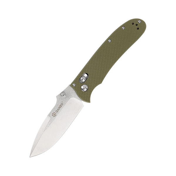 Ніж складний Ganzo D704-GR зелений (D2 сталь)