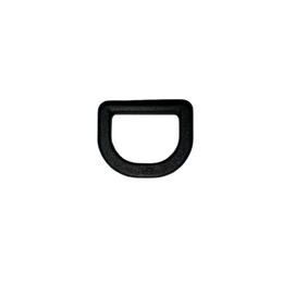 Півкільце 25 мм нейлон Black SA/25