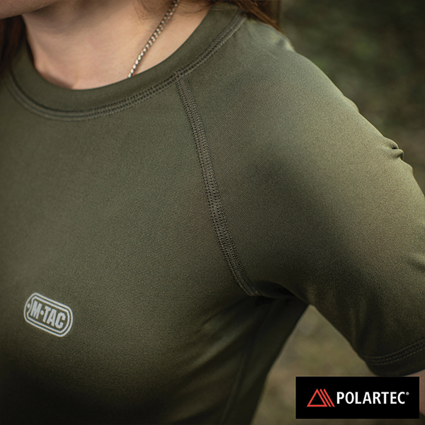 M-Tac футболка Ultra Light Polartec Lady Army Olive. Фото 12
