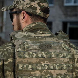 M-Tac нашивка група крові +0+ наскрізна Laser Cut Ranger Green. Фото 3