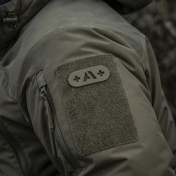 M-Tac нашивка група крові +A+ наскрізна Laser Cut Ranger Green. Фото 5