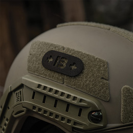 M-Tac нашивка група крові +B+ наскрізна Laser Cut Black