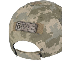 M-Tac нашивка група крові B(III) Rh+ MM14