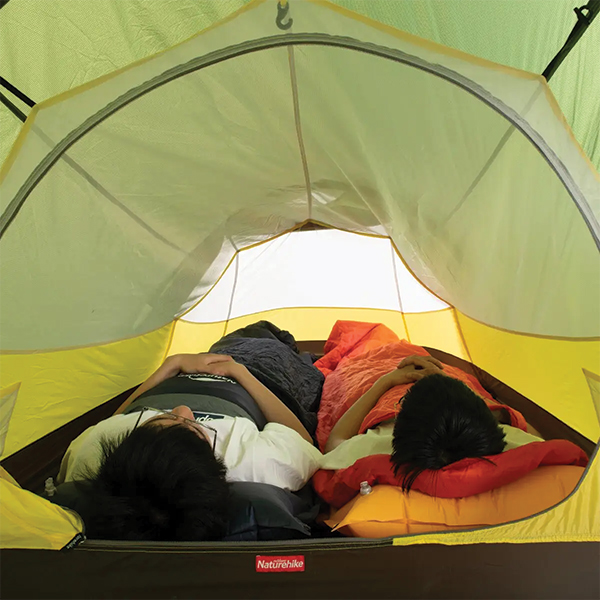 Намет двомісний з футпринтом Naturehike Opalus NH20ZP001 Orange. Фото 2