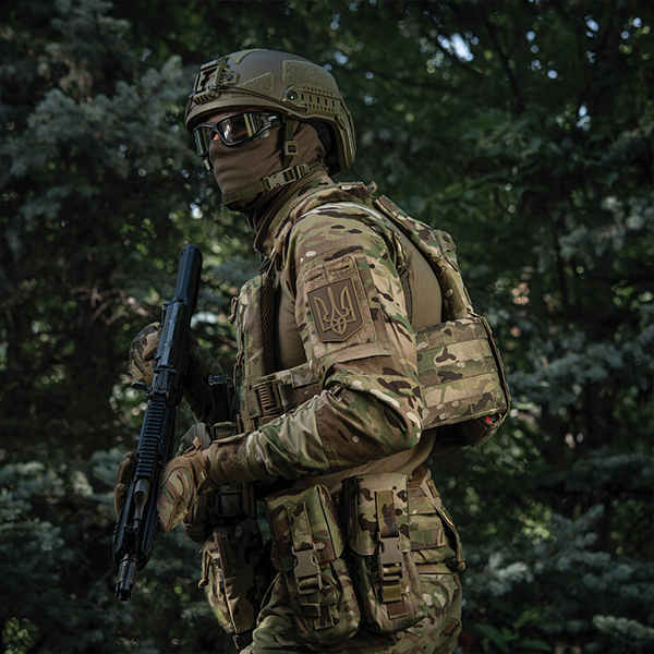 M-Tac нашивка герб України PVC великий Coyote. Фото 4