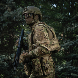 M-Tac нашивка герб України PVC великий Coyote. Фото 4