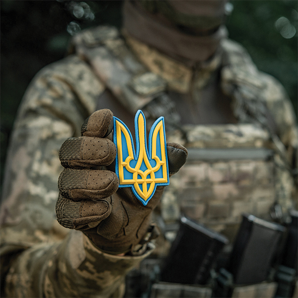 M-Tac нашивка Тризуб PVC великий кольоровий. Фото 4