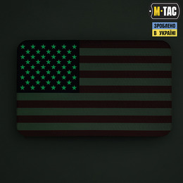 M-Tac нашивка прапор США (80х50 мм) Full Color/GID