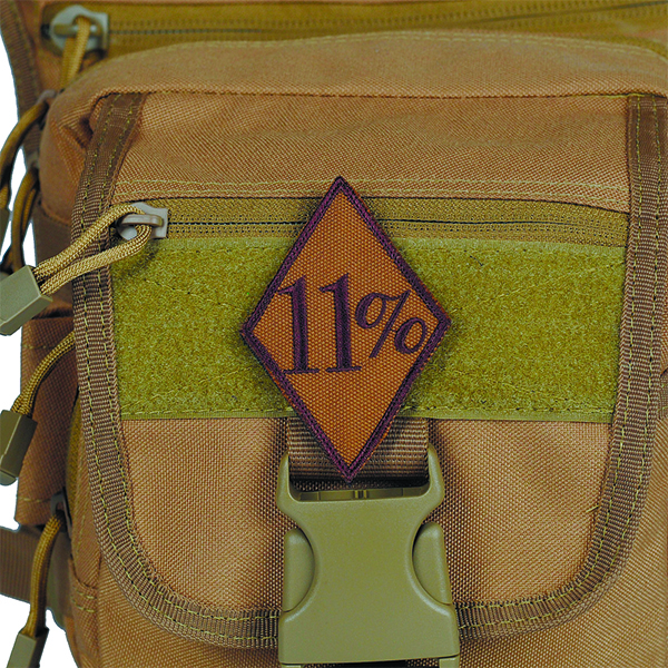 M-Tac нашивка 11% койот. Фото 2