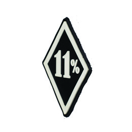 M-Tac нашивка 11% PVC Black/White