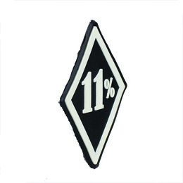 M-Tac нашивка 11% PVC Black/White. Фото 3