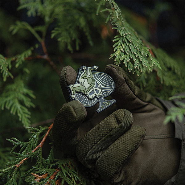 M-Tac нашивка Ace of Spades 3D PVC Black/Olive. Фото 6