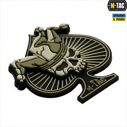 M-Tac нашивка Ace of Spades 3D PVC Black/Olive