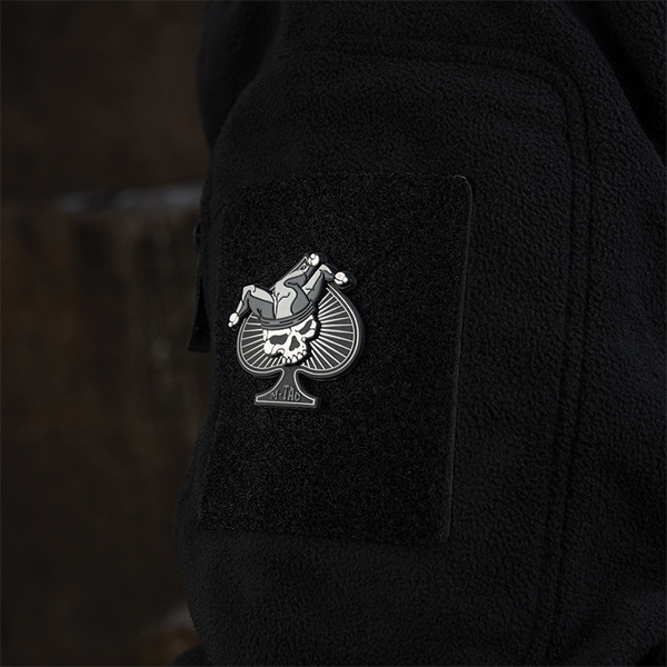 M-Tac нашивка Ace of Spades 3D PVC Black/White. Фото 4