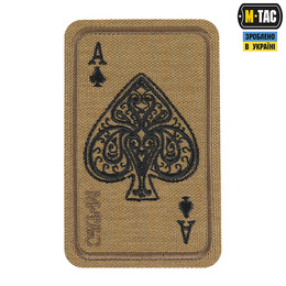 M-Tac нашивка Ace of Spades (вишивка) Coyote