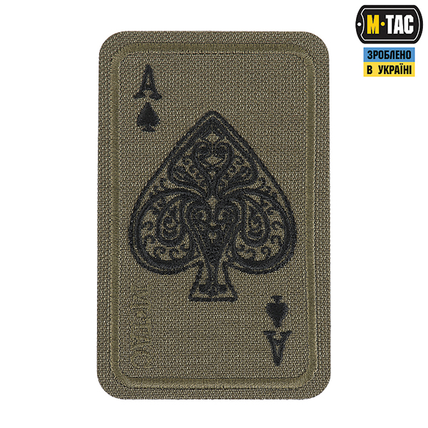 M-Tac нашивка Ace of Spades (вишивка) Ranger Green