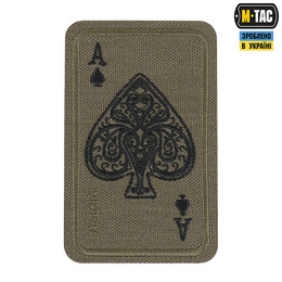 M-Tac нашивка Ace of Spades (вишивка) Ranger Green
