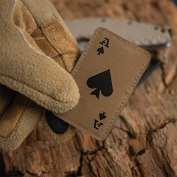 M-Tac нашивка Ace of Spades Laser Cut Coyote/Black. Фото 6