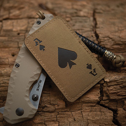 M-Tac нашивка Ace of Spades Laser Cut Coyote/Black. Фото 3