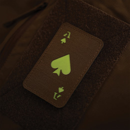 M-Tac нашивка Ace of Spades Laser Cut Coyote/GID. Фото 7