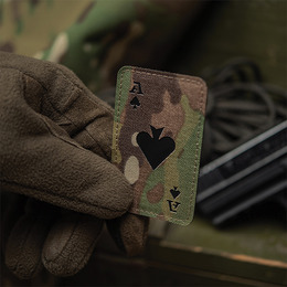 M-Tac нашивка Ace of Spades Laser Cut Multicam/Black. Фото 5