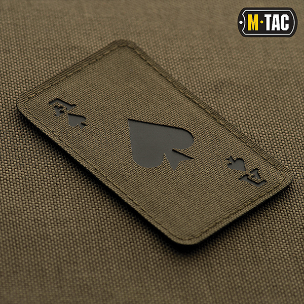 M-Tac нашивка Ace of Spades Laser Cut Ranger Green/Black. Фото 2